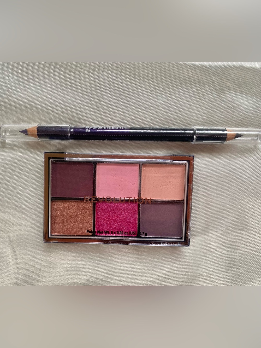 2-Piece Makeup Revolution Eye Shadow + Eyeliner Bundle